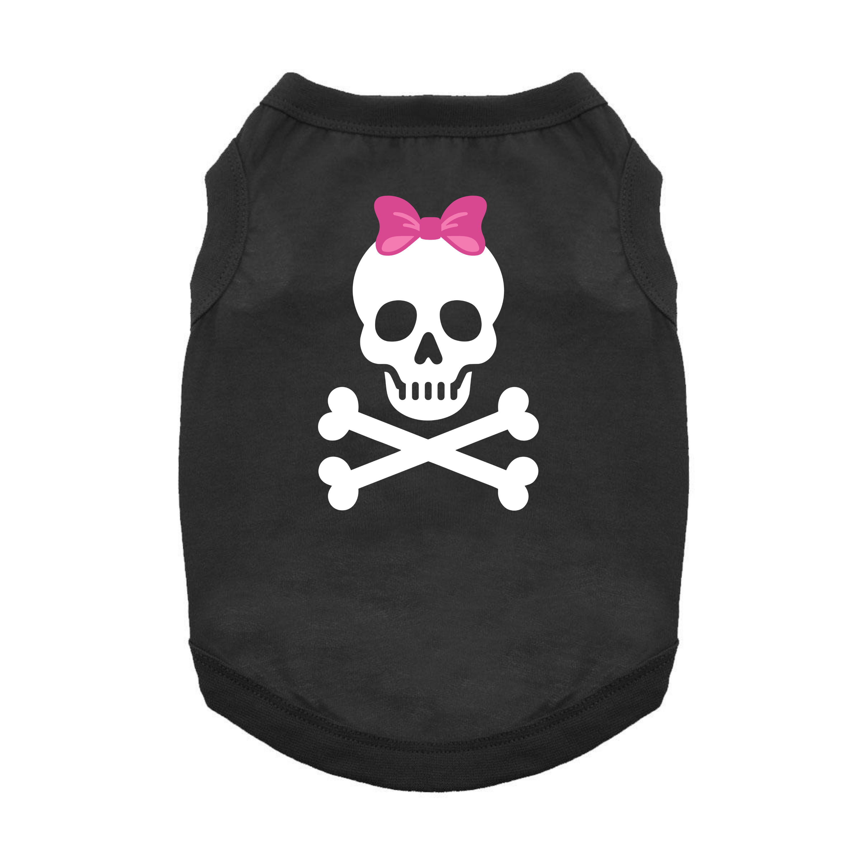 Cute_Skull_Black_Dog_Shirt