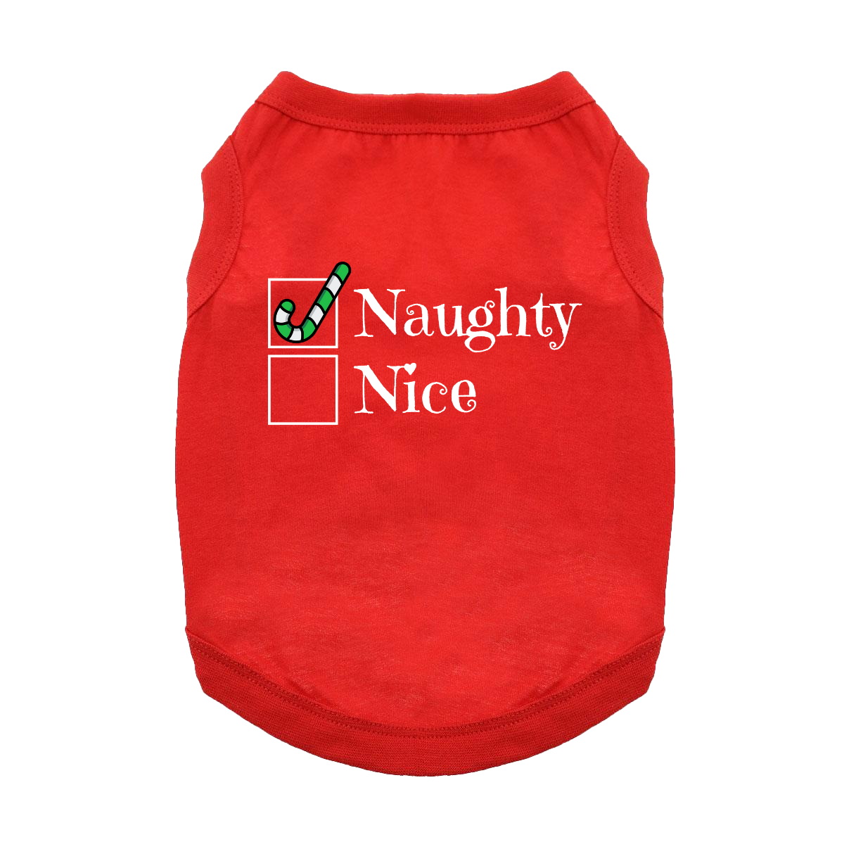 Naughty Red Dog Shirt