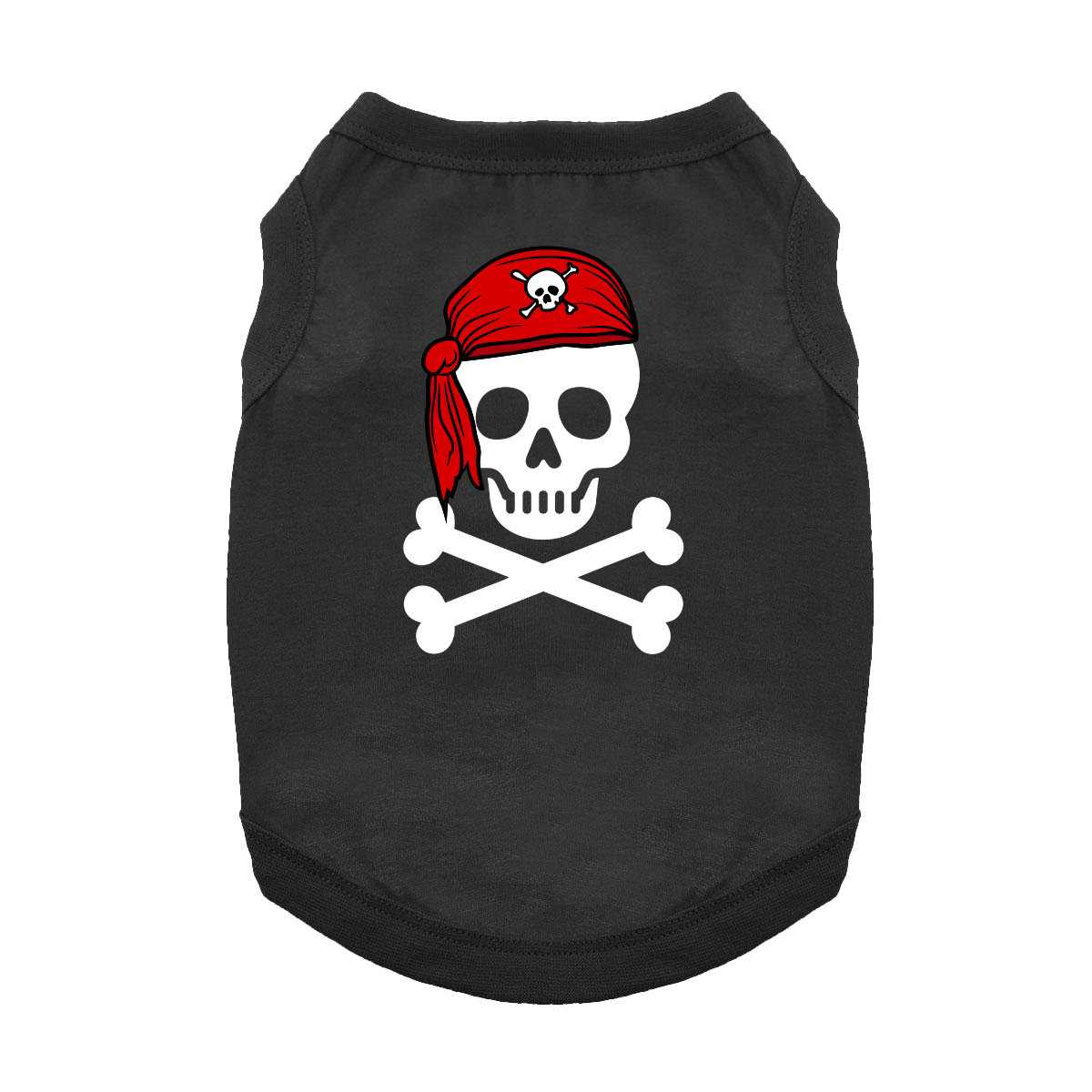 Pirate_Skull_Black_Dog_Shirt